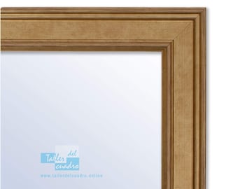 Full body wood frame wall mirror (various sizes and colors) series 2646