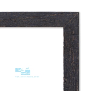 Frame voor foto, poster, puzzel, diploma, blad... gemaakt van grenenhout en 2 mm methacrylaatglas en 2,5 mm MDF-plaat | serie 2677