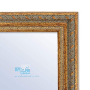 Ganzkörper-Wandspiegel mit Holzrahmen (verschiedene Größen und Farben) Serie 2552