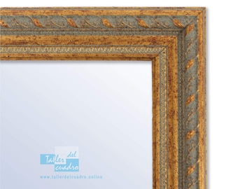 Full body wood frame wall mirror (various sizes and colors) series 2552