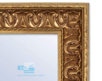 Full body wood frame wall mirror (various sizes and colors) series 2549