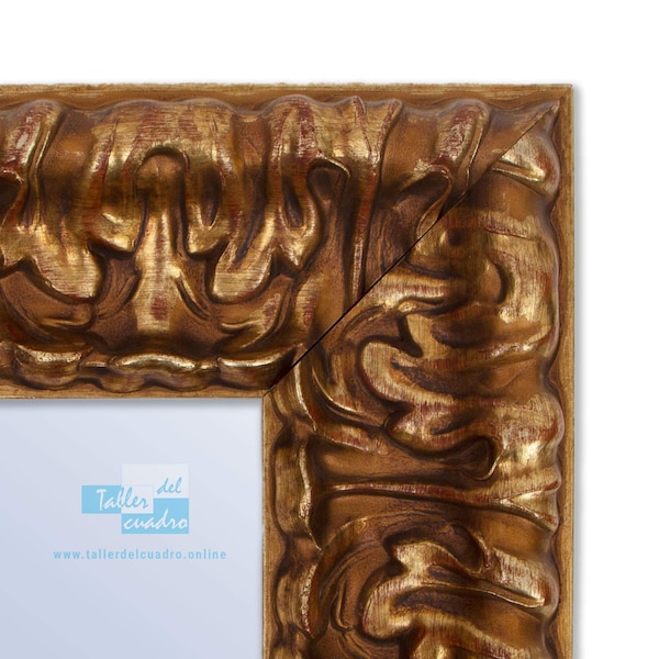 Full body wood frame wall mirror (various sizes and colors) series 2549