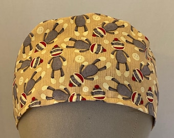 Monkey Scrub Hat - Etsy
