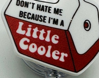 Shop Exclusive: Little Cooler Badge Reel, Badge Reel, Medical Worker, Medical Worker Accesories, Fun Badge Reel, Funny Badge Reel