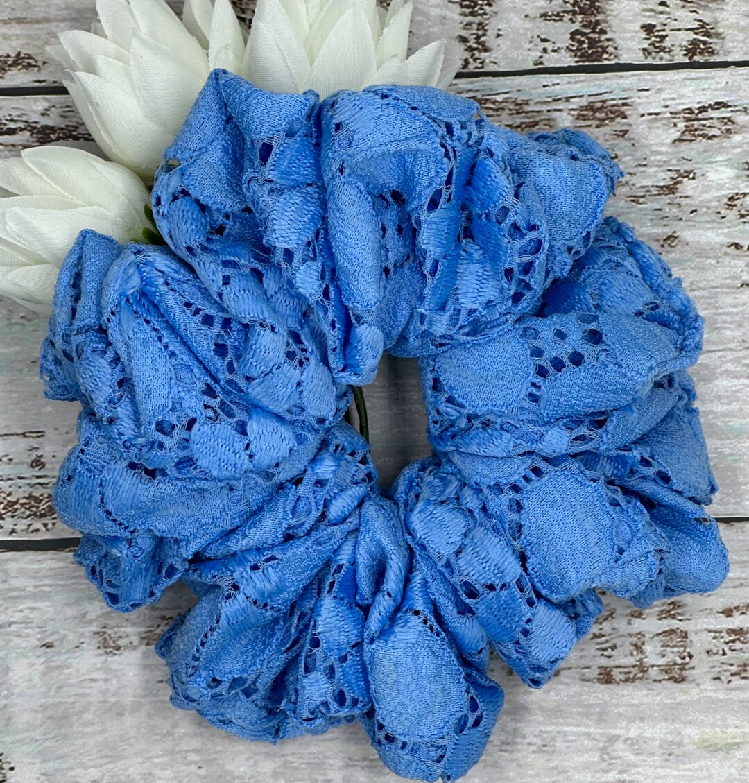 ヘアアクセサリー FLOWER RIBBON SCRUNCHIE Amazon.com : 5 Pcs Floral Hair Scarf Scrunchies Bowknot hair