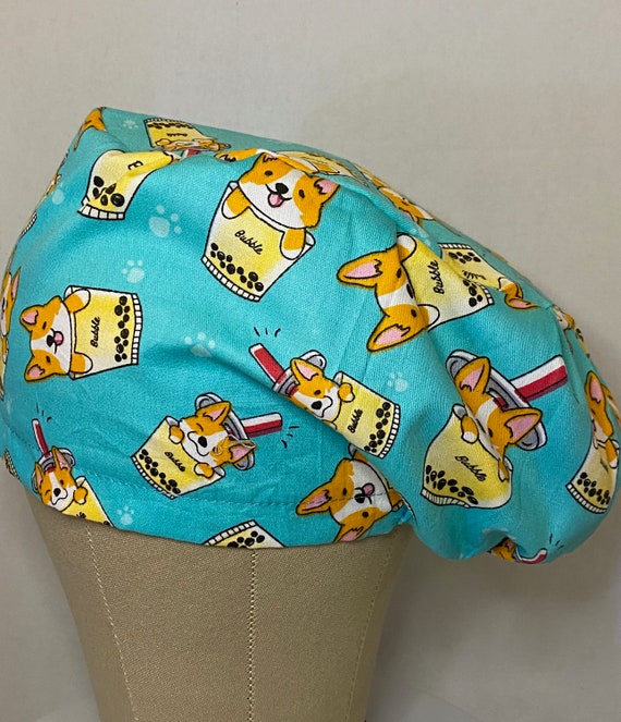 Corgi scrub cap sales