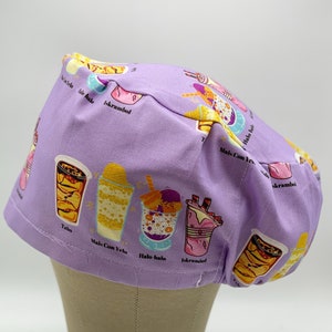 Filipino Dessert Scrub Cap: Euro Style Cotton Scrub Hat