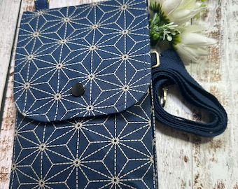 Sac à bandoulière pour téléphone, Sac pour téléphone, Sac pour téléphone minimaliste, Sac à bandoulière essentiel, Sac à bandoulière réglable, Cadeau pour amis