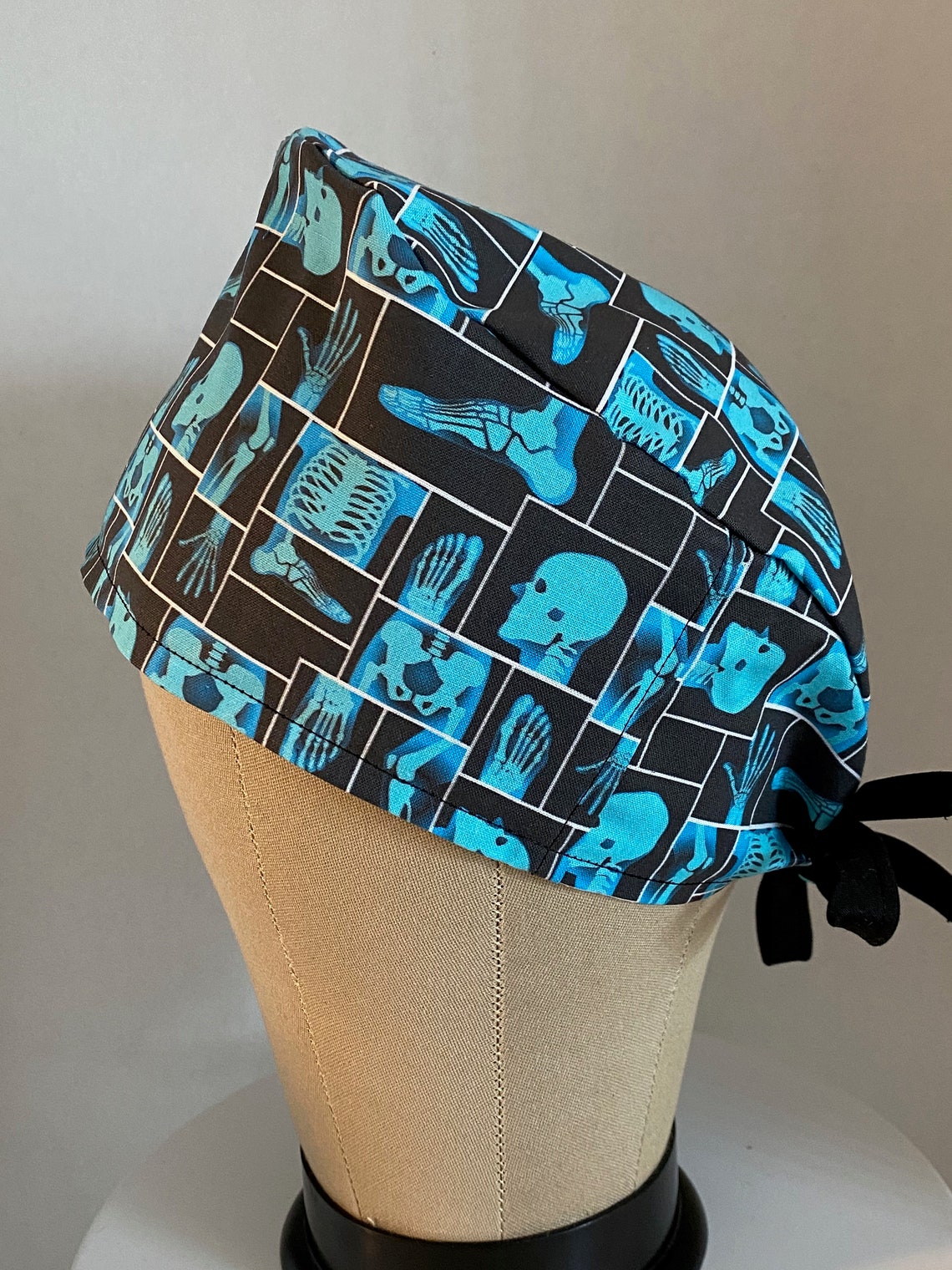 Xray Scrub Cap Xray Scrub Hat Cotton Scrub Cap Surgical Etsy