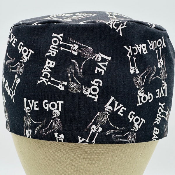 Shop Exclusive: I’ve Got Your Back Scrub Cap, Scrub Cap, Scrub Hat, Surgical Scrub Cap, Ortho Scrub Cap, Cotton Scrub Cap
