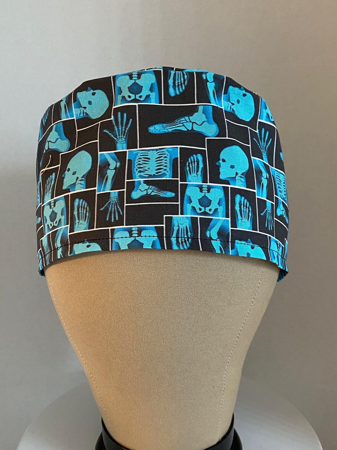 Xray Scrub Cap Xray Scrub Hat Cotton Scrub Cap Surgical Etsy