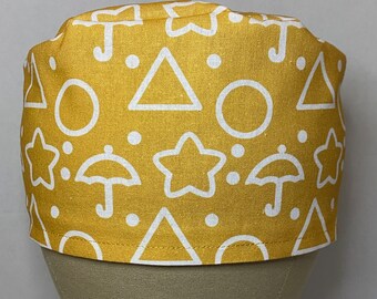 SCRUB CAPS: Game Scrub Cap, Dalgona Candy Scrub Cap, Scrub Cap, Surgical Scrub Cap, Cotton Scrub Cap, Fun Scrub Cap, Foodservice