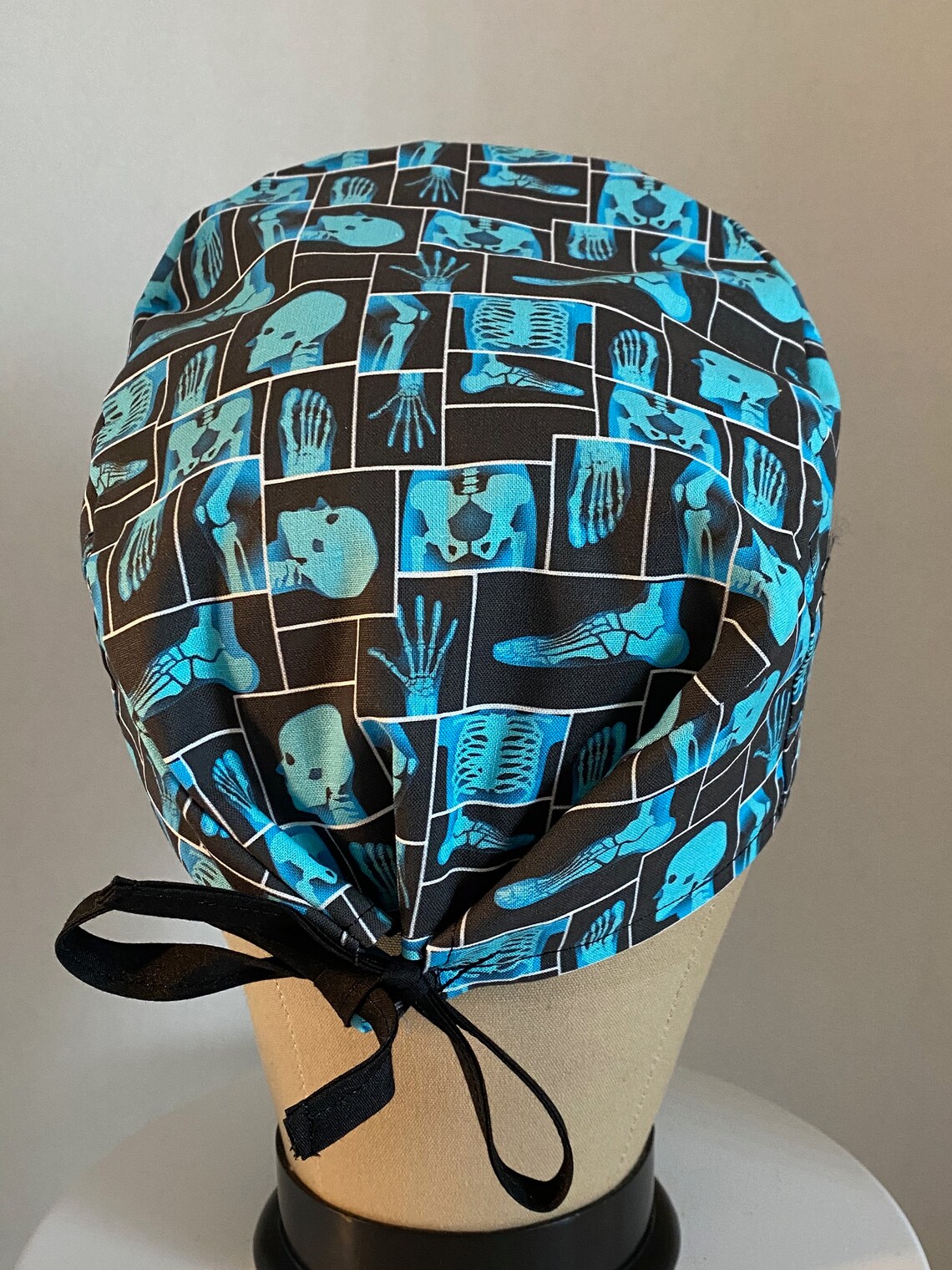 Xray Scrub Cap Xray Scrub Hat Cotton Scrub Cap Surgical Etsy