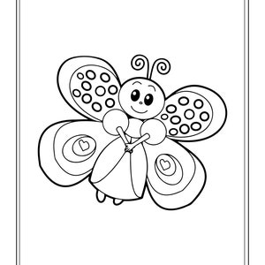 Butterfly Coloring Book for Kids