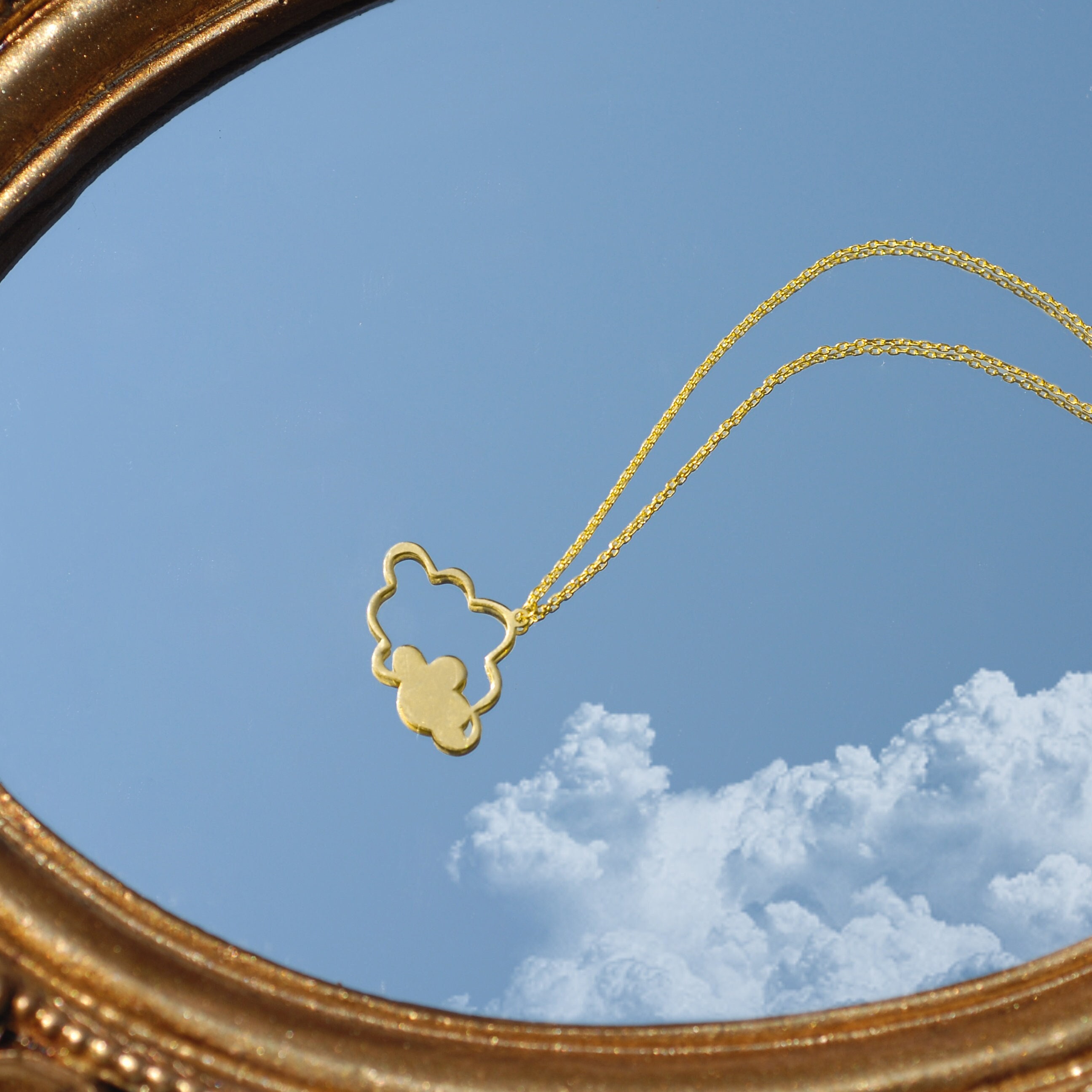 14K Solid Gold Clouds Necklace, Cloud Jewelry, Celestial Necklace, Rain  Cloud Necklace, Minimalist Cloud Necklace, Best Friend Birthday Gift - Etsy