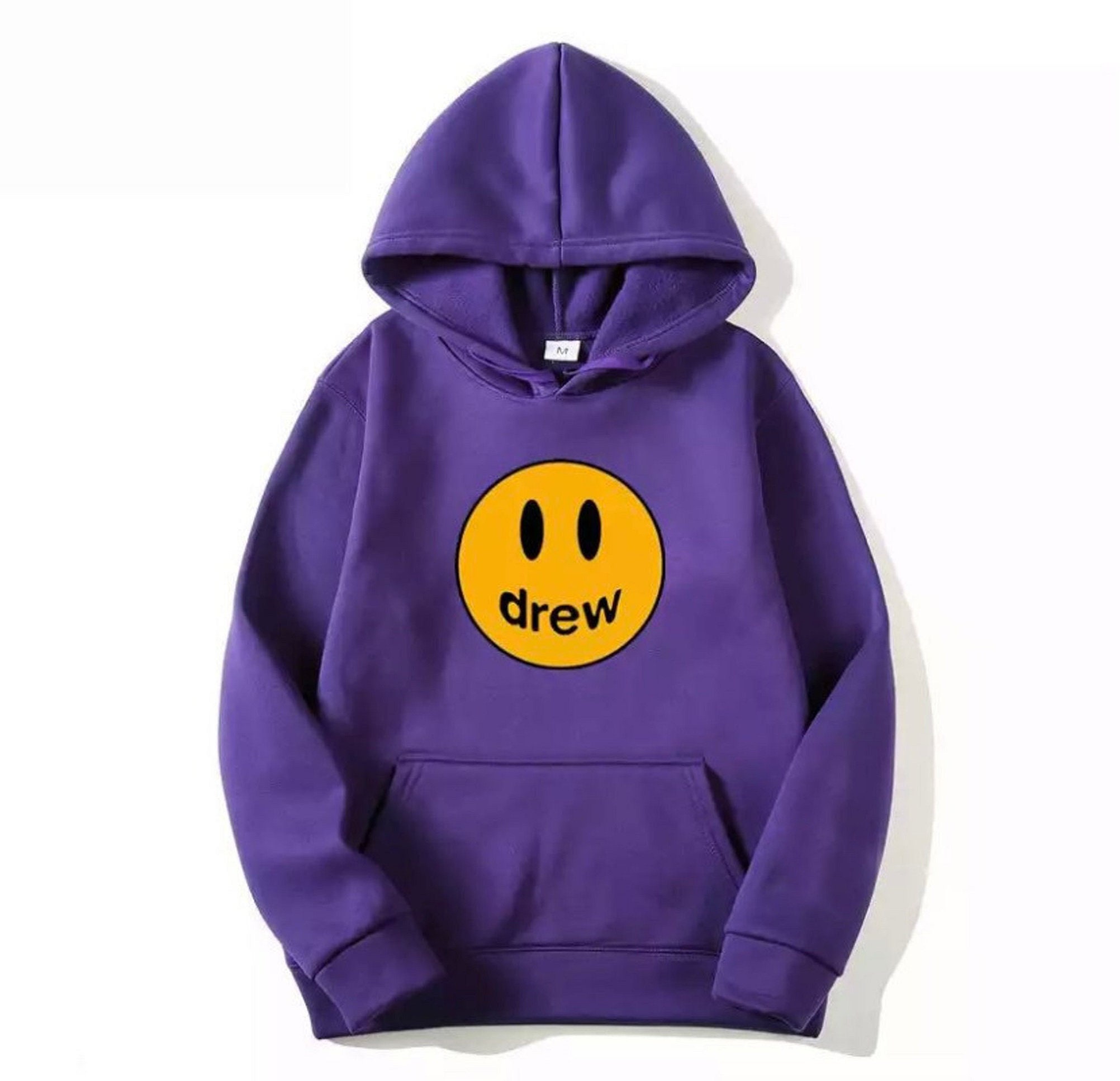 Drew Hoodie Oversized Hoodie Smiley Face Hoodie Unisex Etsy