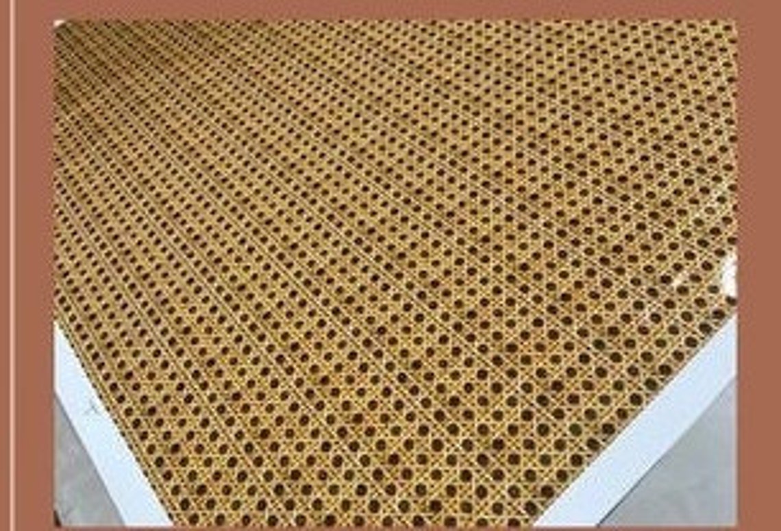 Boho Rattan Look Vinyl Wrap. Sticky back wallpaper. Stick down Etsy