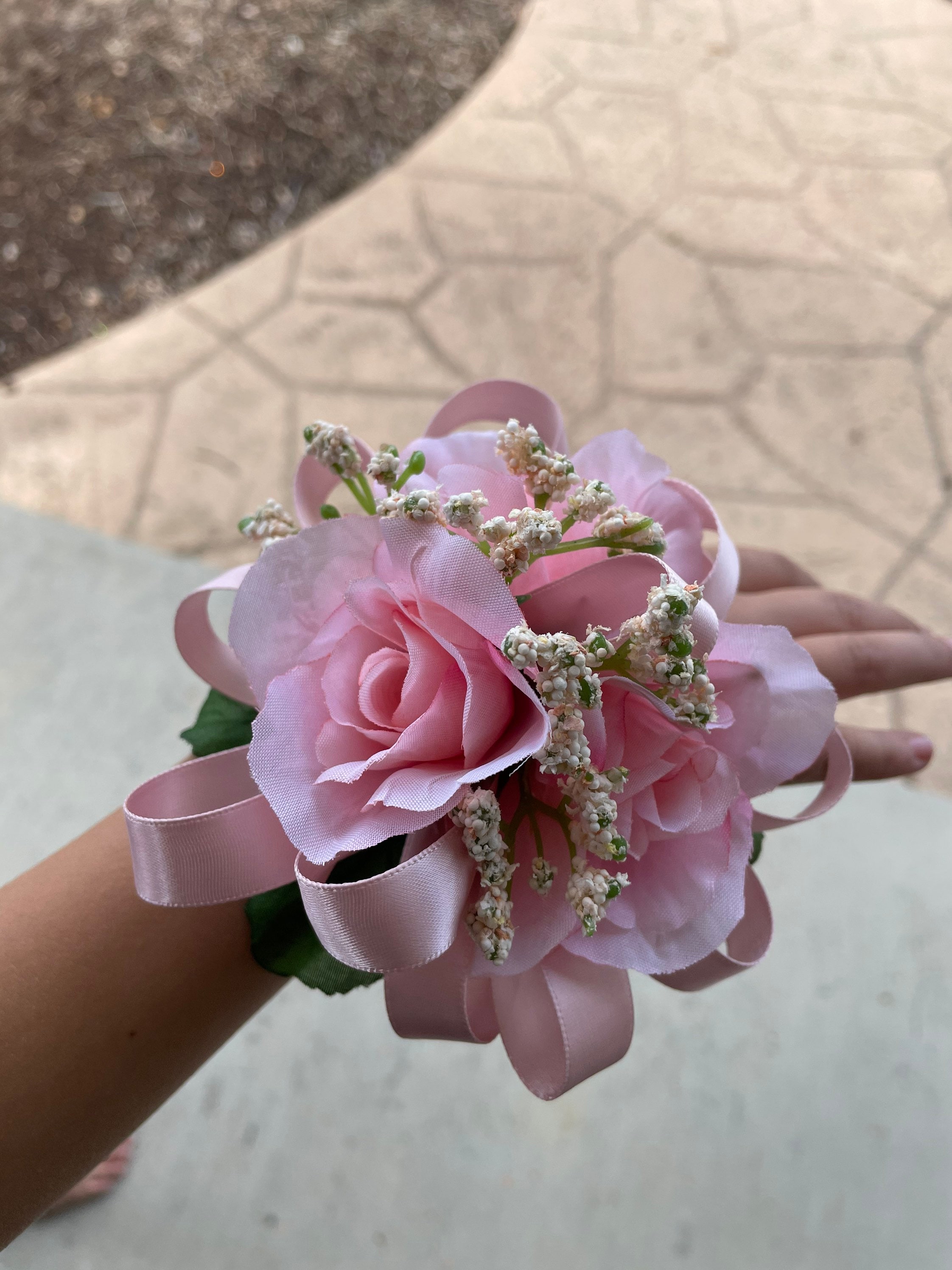 Pink & Pink Corsage Etsy