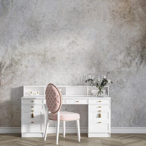 Peel and Stick Industrial Dark Textured Wallpaper for Bedroom Wall Mural