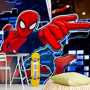 Papier peint mural Spiderman, impression numérique