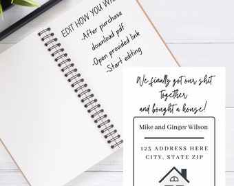 Funny New Homeowner Announcement | We Moved | New Home