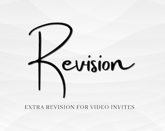 Video Invite Revision, Party Detail Change request, Change request