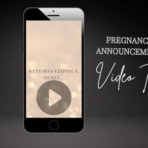 Schwangerschaftsankündigung Text Video, Überraschungsmitteilung, wir bekommen ein Baby, Schwangerschafts Video