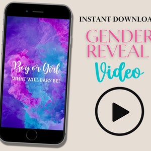 Gender Reveal Video, het is een jongen, Gender Reveal Surprise, Surprise Family, Video aankondiging, Tekst Evite, Tekst Video, Boy Reveal