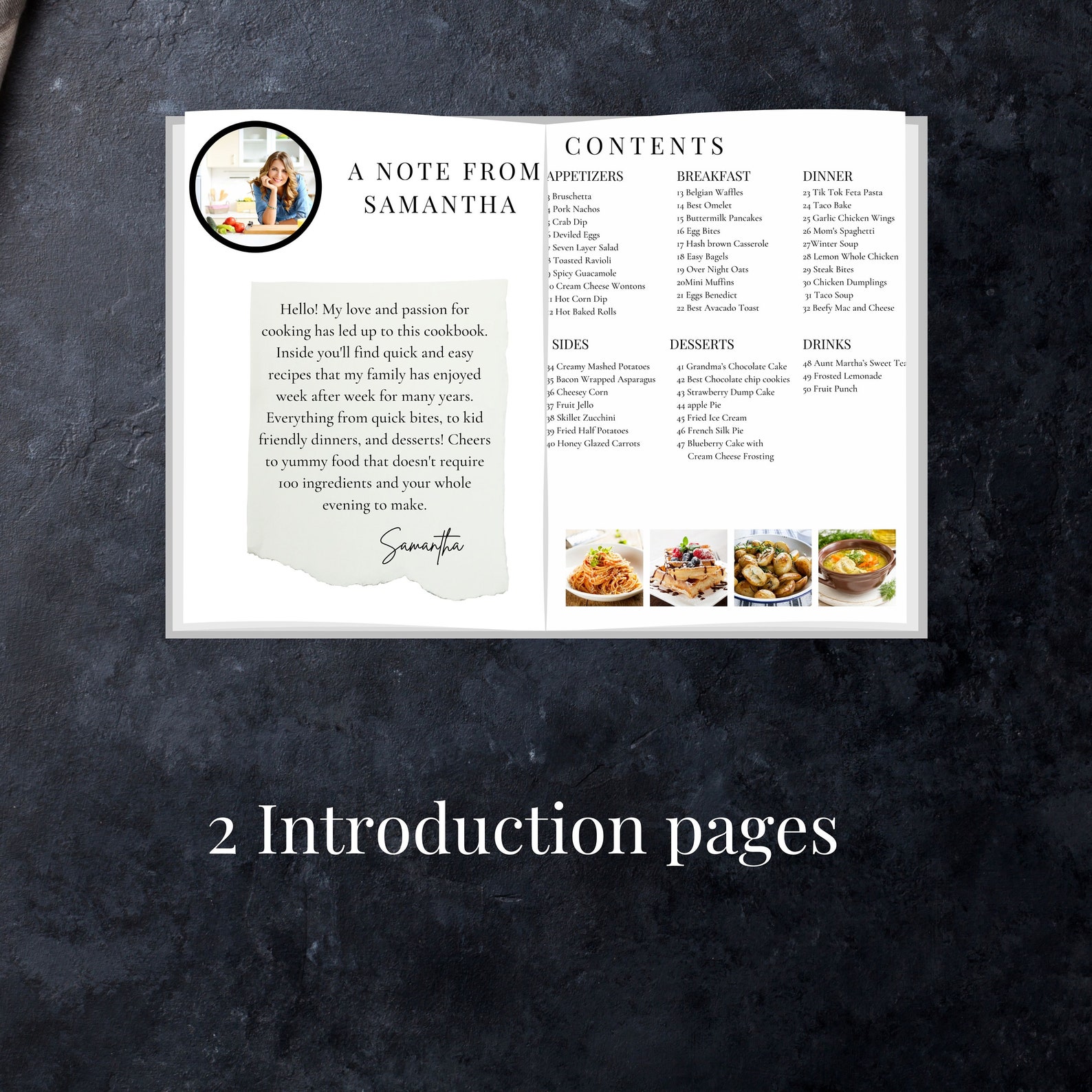 Editable Cookbook Template Create Your Own Cookbook Canva Etsy Editable Cookbook Template Create Your Own Cookbook Canva Etsy