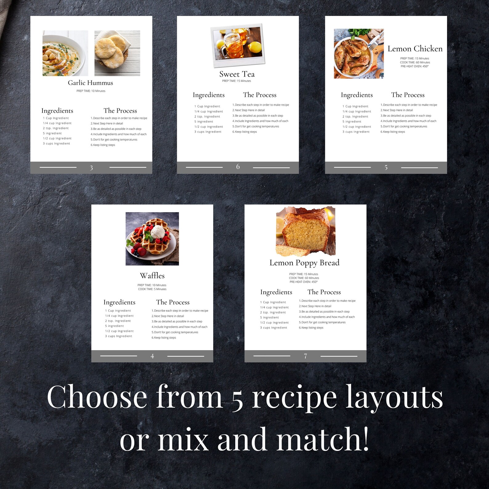 Editable Cookbook Template Create Your Own Cookbook Canva Etsy Editable Cookbook Template Create Your Own Cookbook Canva Etsy