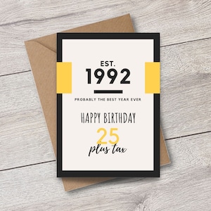 Biglietti di compleanno importanti / Biglietti umoristici / Personalizzati per qualsiasi età