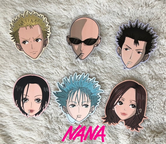 Ai NANA スタンプ - ヤス、ナナ、ハチ、レン、ノブ、シン - Etsy