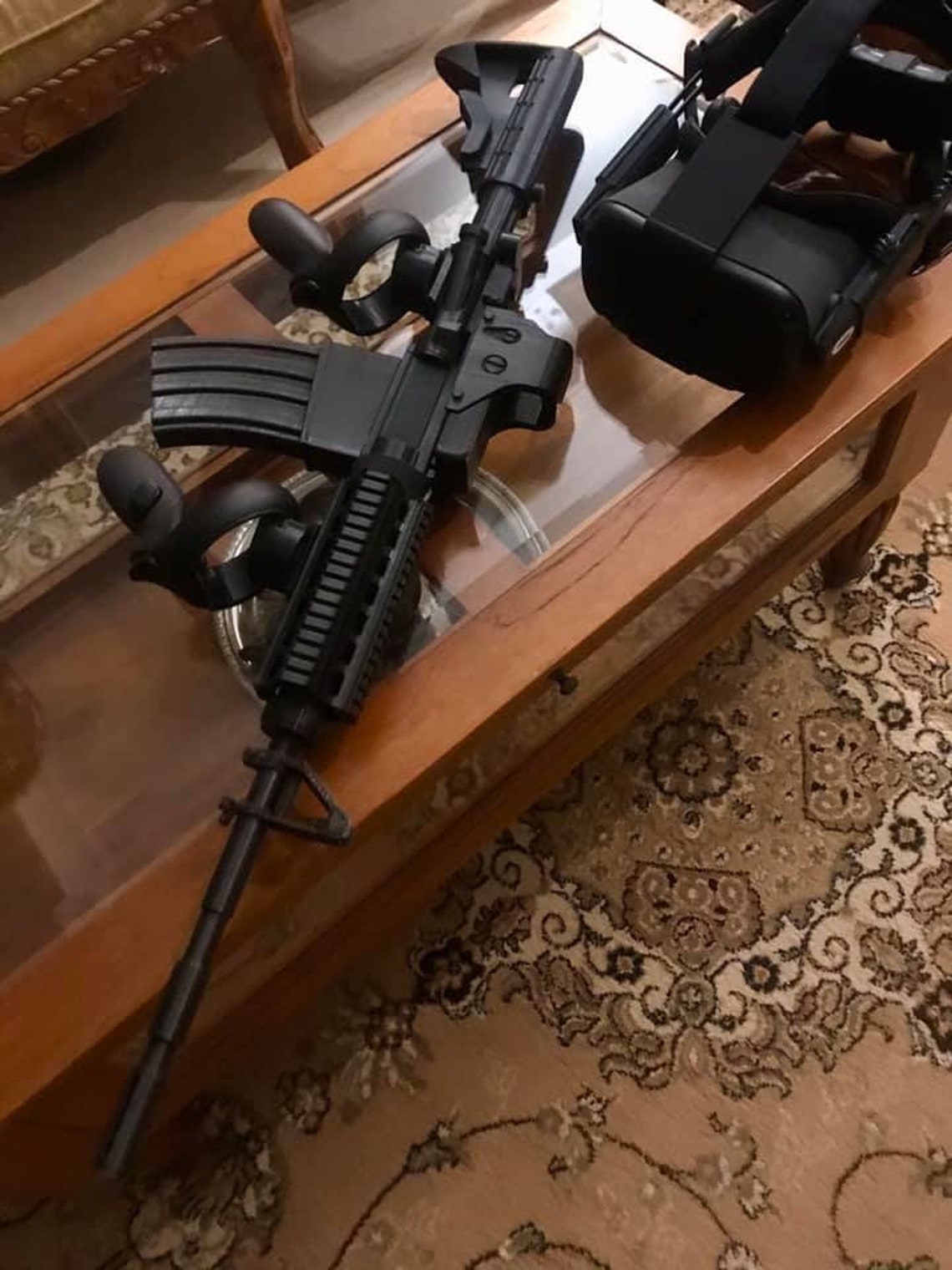 Oculus Quest 2 VR Gunstock STL Files Etsy