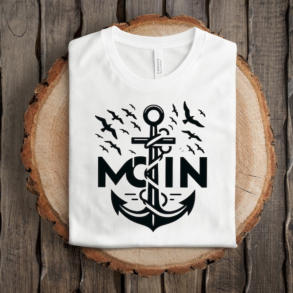Beautiful maritime Moin design - North German design for craft projects