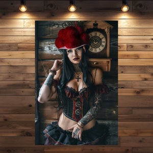 Schwarzwald Schönheit "Samantha" als Leinwand und Poster in verschiedenen Größen