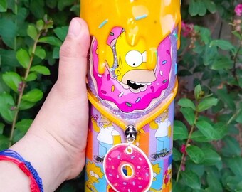 zipper tumbler,donut tumbler,glitter tumbler,cartoon cup,90s baby,old school,gift
