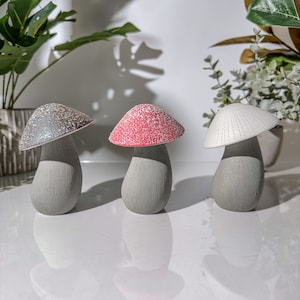 Ceramic Mushroom | Mushroom Decor | Handmade Ceramic Statue | Nature Decor