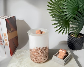 Tiger Shell Glass Fragrance Warmer: Electric Candle Warmer