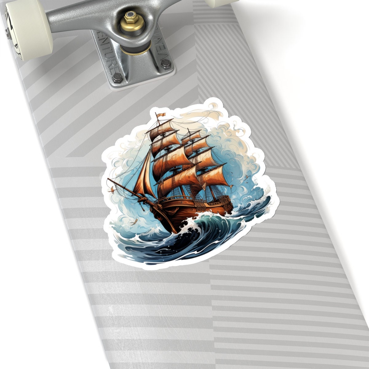 Ship Sticker, Sailing Ship Sticker, Sailing Sticker, Ocean Sticker ...