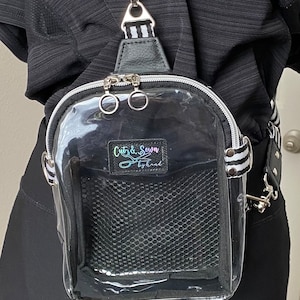 Clear Sling bag, Stadium or Concert bag.