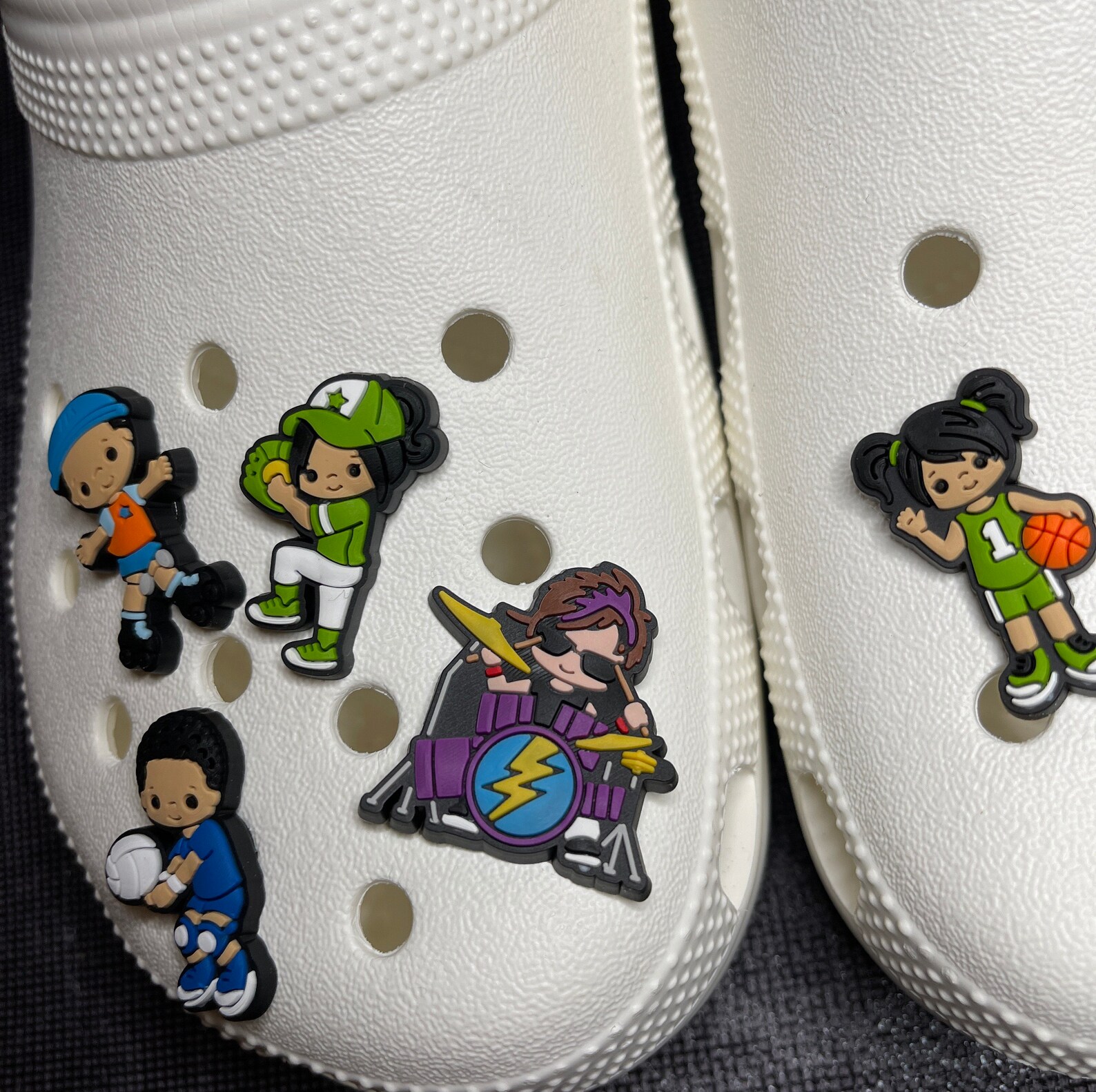 Kids croc charms Etsy