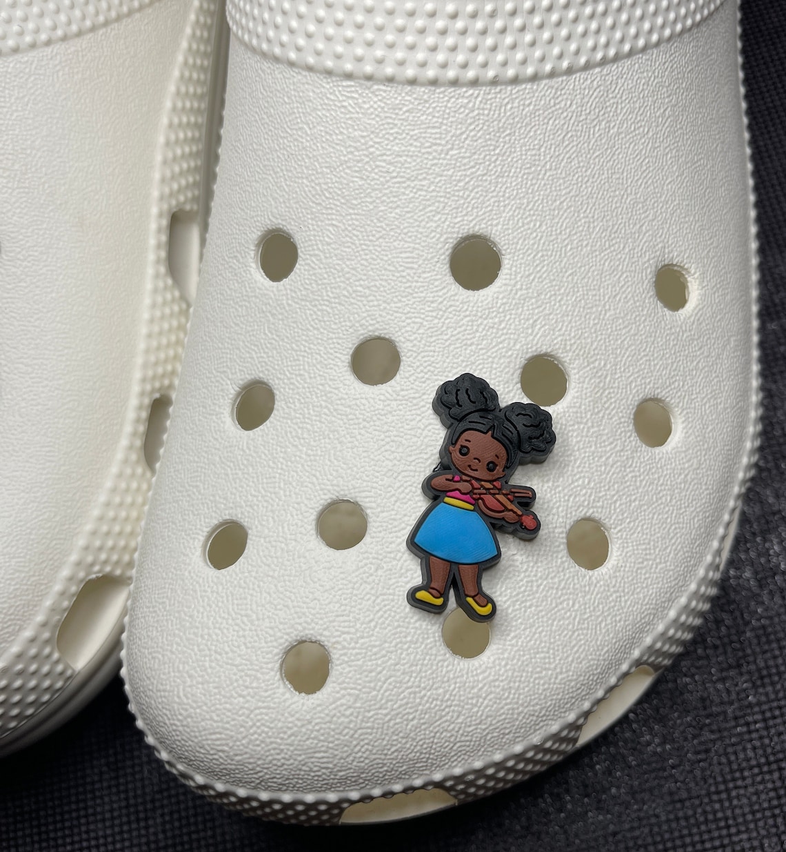 Black girl magic croc charms Etsy