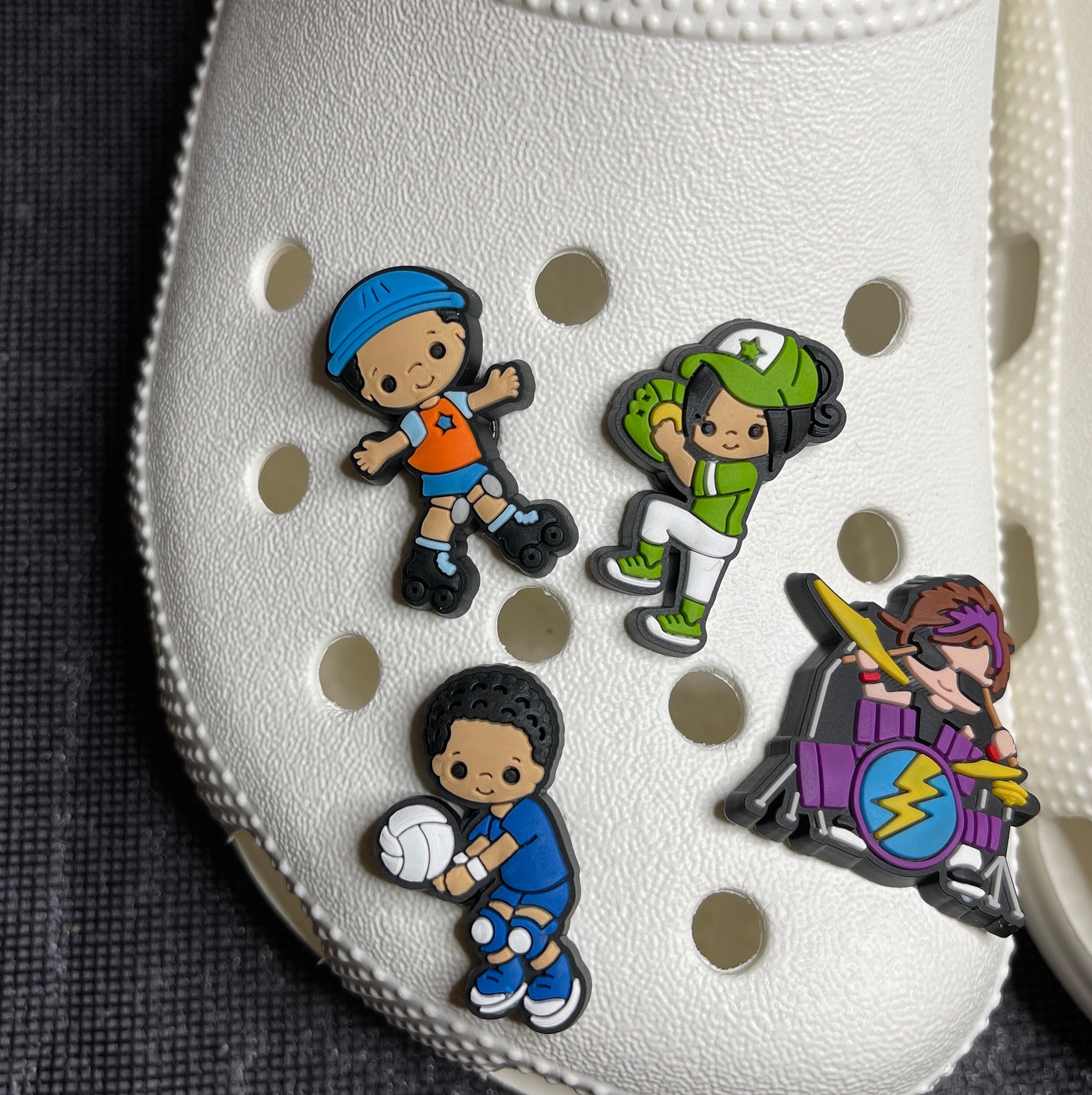 Kids croc charms Etsy