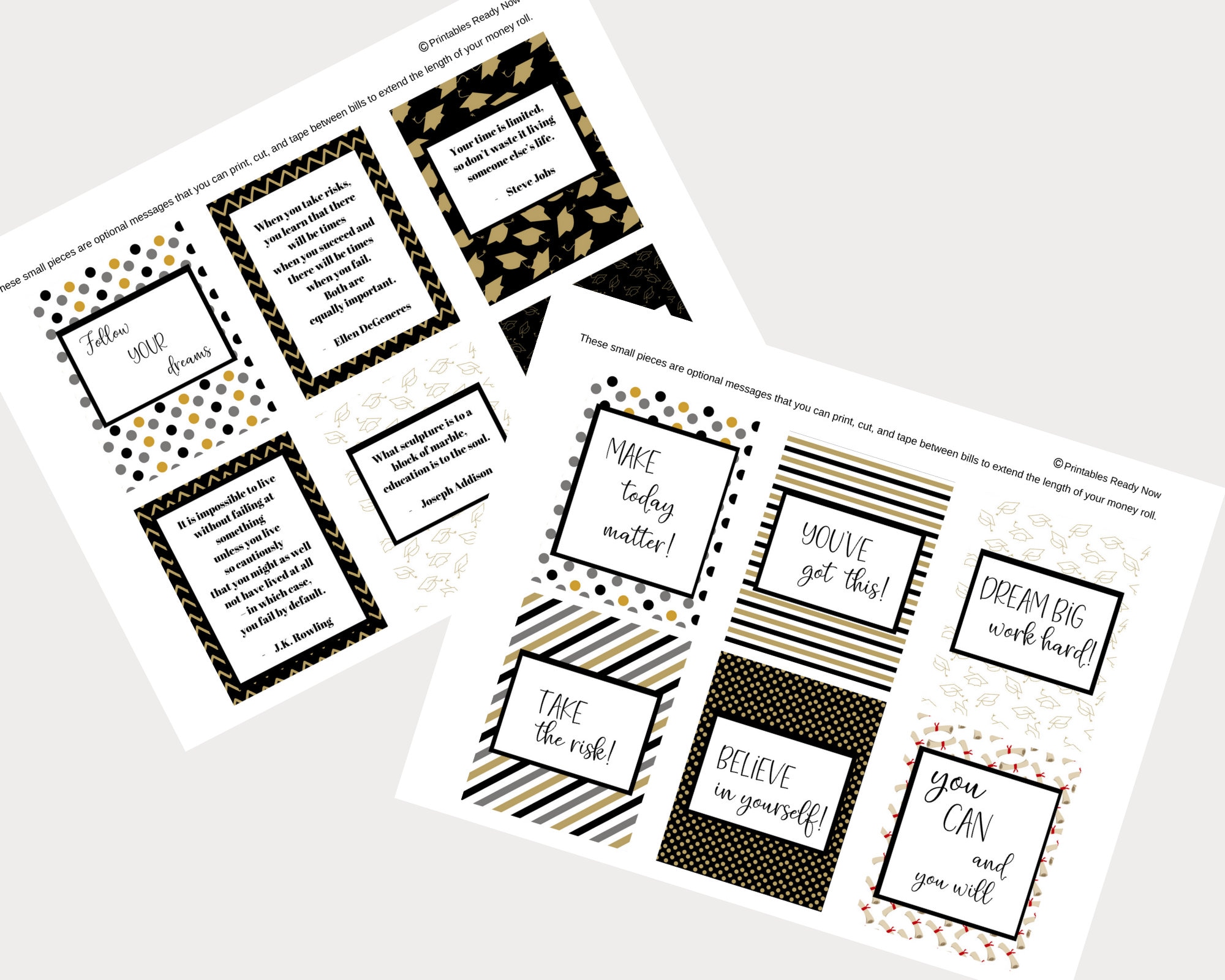 Graduation Money Box Printable Money Gift Ideas Graduation Etsy