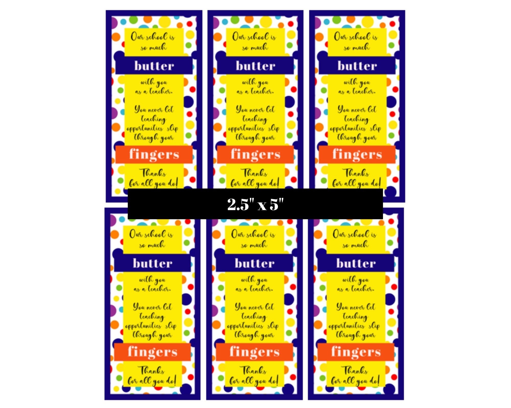 Candy Printable Tags Thank You Candy Tags Thank You Printable ...