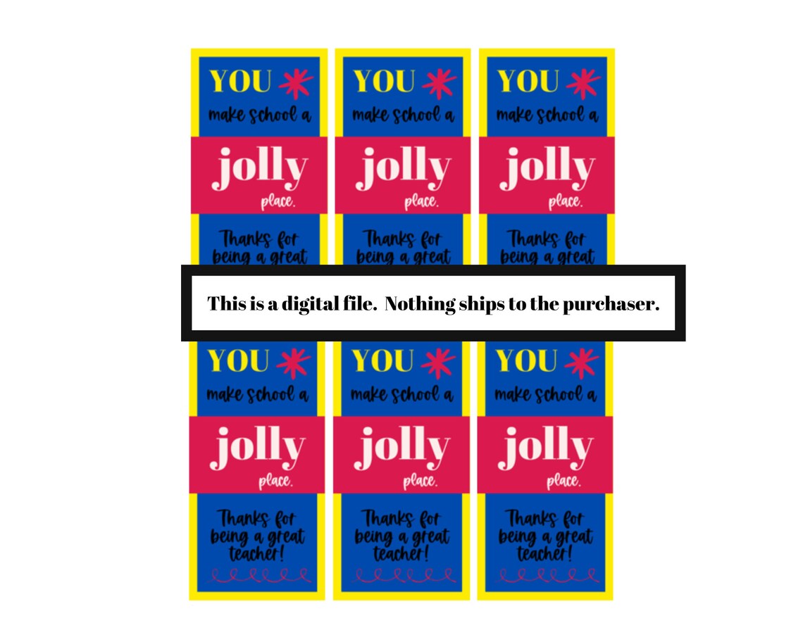 Candy Printable Tags Thank You Candy Tags Thank You Printable ...