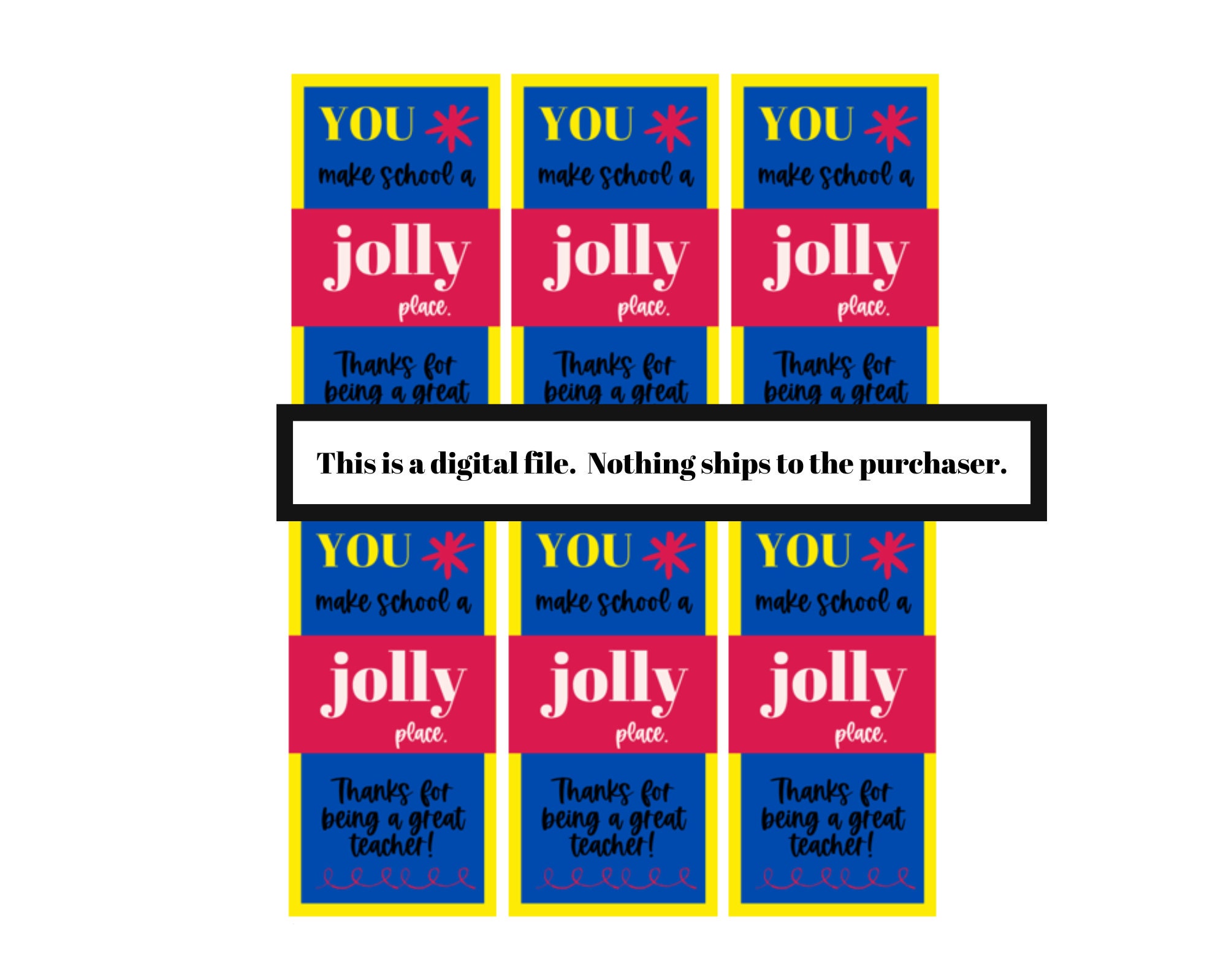 Candy Printable Tags Thank You Candy Tags Thank You Printable ...