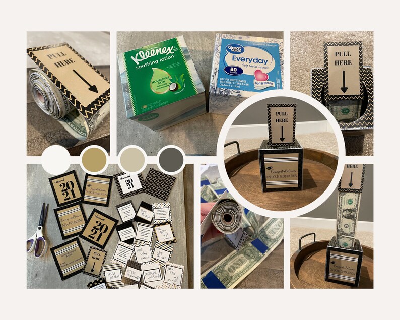 Graduation Money Box Printable Money Gift Ideas Graduation Etsy