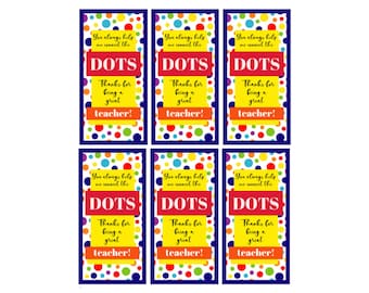Etiquetas imprimibles de dulces / Etiquetas de dulces de agradecimiento / Gracias imprimibles / Etiqueta de dulces de agradecimiento / apreciación del maestro / aprecio del empleado