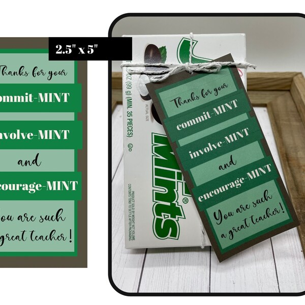 Mint Candy Sayings Etsy
